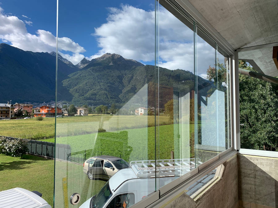 Vetrate panoramiche habitat Tende